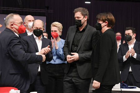 Ordentlicher Bundesparteitag der SPD in Berlin