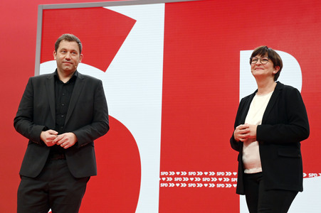 Ordentlicher Bundesparteitag der SPD in Berlin