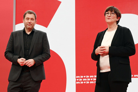 Ordentlicher Bundesparteitag der SPD in Berlin