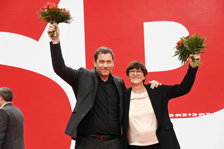 Ordentlicher Bundesparteitag der SPD in Berlin