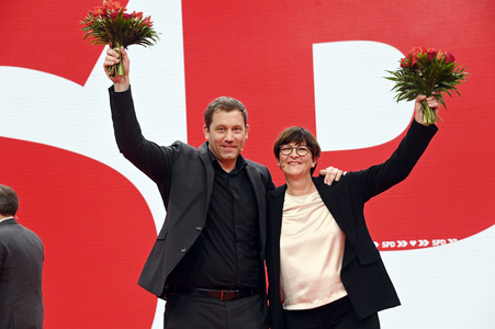 Ordentlicher Bundesparteitag der SPD in Berlin