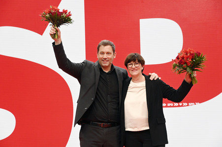 Ordentlicher Bundesparteitag der SPD in Berlin