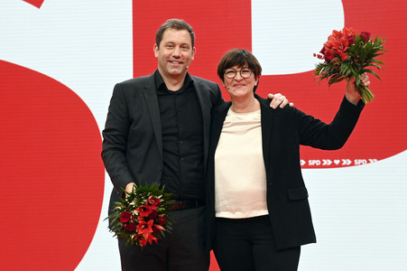Ordentlicher Bundesparteitag der SPD in Berlin