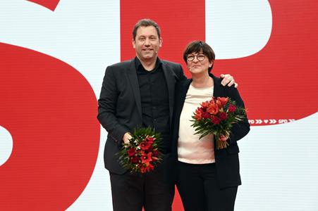 Ordentlicher Bundesparteitag der SPD in Berlin