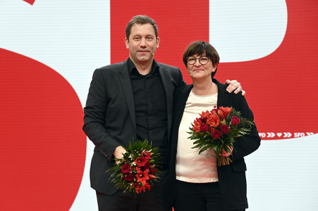 Ordentlicher Bundesparteitag der SPD in Berlin