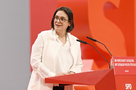 Ordentlicher Bundesparteitag der SPD in Berlin