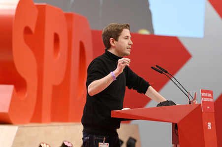 Ordentlicher Bundesparteitag der SPD in Berlin