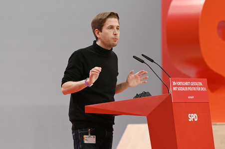 Ordentlicher Bundesparteitag der SPD in Berlin