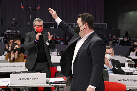 Ordentlicher Bundesparteitag der SPD in Berlin