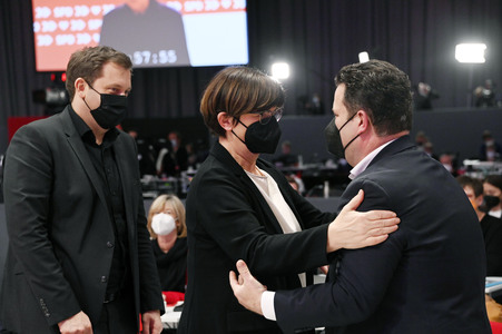 Ordentlicher Bundesparteitag der SPD in Berlin