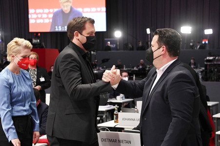 Ordentlicher Bundesparteitag der SPD in Berlin