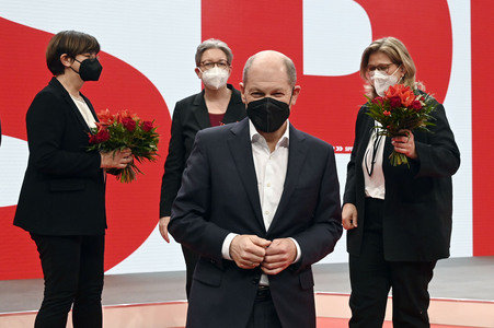 Ordentlicher Bundesparteitag der SPD in Berlin