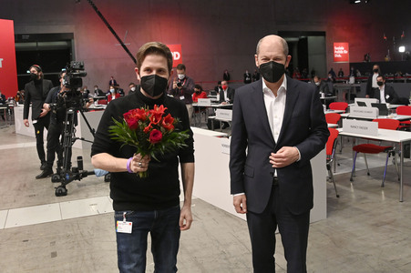Ordentlicher Bundesparteitag der SPD in Berlin