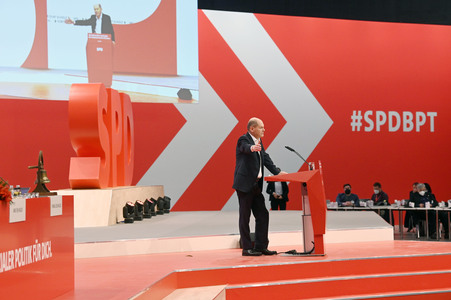 Ordentlicher Bundesparteitag der SPD in Berlin