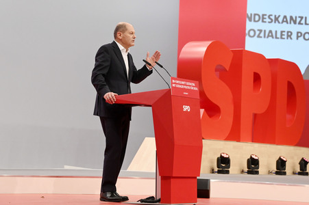 Ordentlicher Bundesparteitag der SPD in Berlin