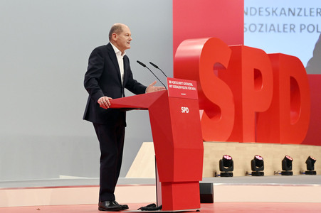 Ordentlicher Bundesparteitag der SPD in Berlin