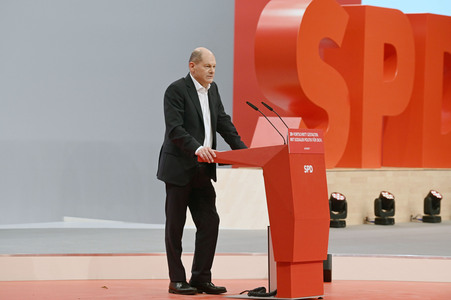 Ordentlicher Bundesparteitag der SPD in Berlin