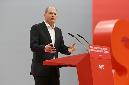 Ordentlicher Bundesparteitag der SPD in Berlin