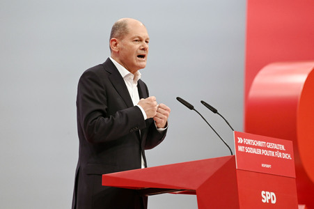Ordentlicher Bundesparteitag der SPD in Berlin