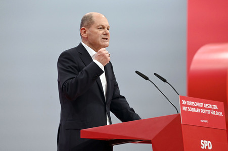 Ordentlicher Bundesparteitag der SPD in Berlin