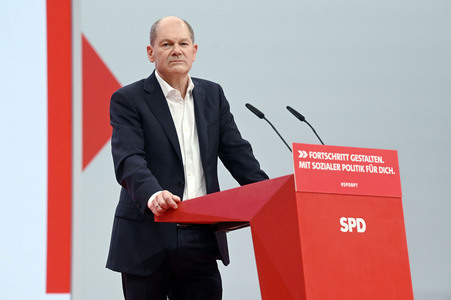 Ordentlicher Bundesparteitag der SPD in Berlin