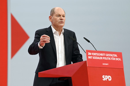 Ordentlicher Bundesparteitag der SPD in Berlin