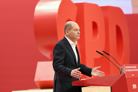 Ordentlicher Bundesparteitag der SPD in Berlin