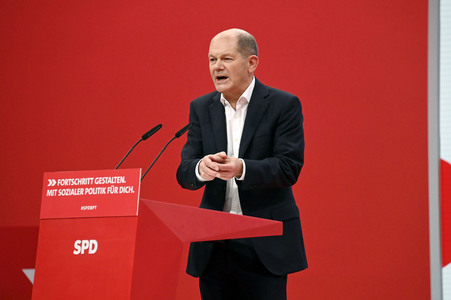Ordentlicher Bundesparteitag der SPD in Berlin