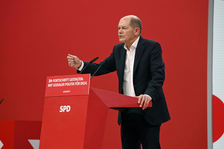 Ordentlicher Bundesparteitag der SPD in Berlin