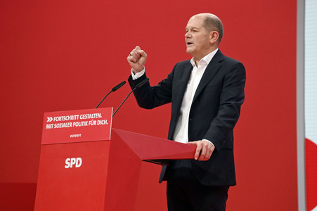 Ordentlicher Bundesparteitag der SPD in Berlin