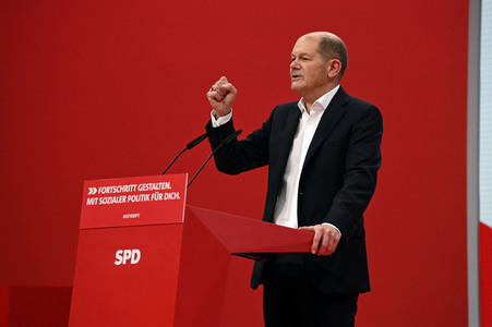 Ordentlicher Bundesparteitag der SPD in Berlin