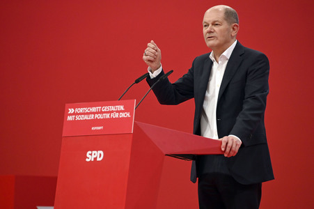 Ordentlicher Bundesparteitag der SPD in Berlin