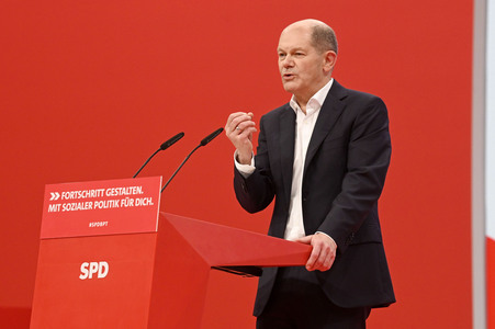 Ordentlicher Bundesparteitag der SPD in Berlin