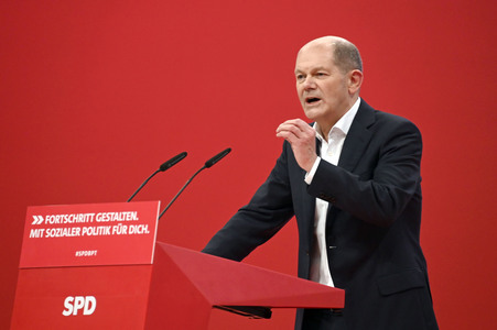 Ordentlicher Bundesparteitag der SPD in Berlin