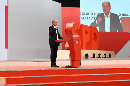 Ordentlicher Bundesparteitag der SPD in Berlin