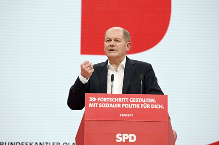 Ordentlicher Bundesparteitag der SPD in Berlin