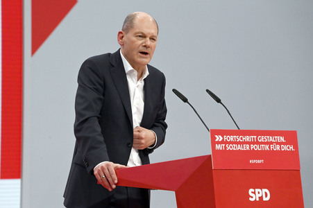 Ordentlicher Bundesparteitag der SPD in Berlin