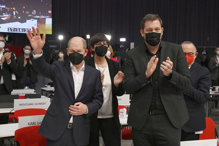 Ordentlicher Bundesparteitag der SPD in Berlin