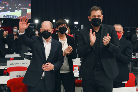 Ordentlicher Bundesparteitag der SPD in Berlin