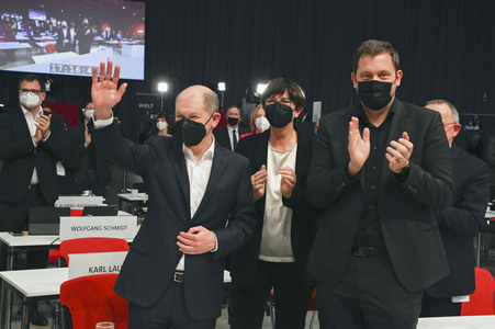 Ordentlicher Bundesparteitag der SPD in Berlin