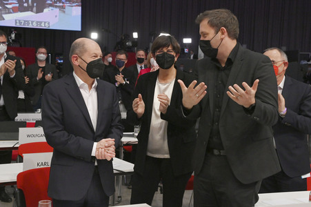 Ordentlicher Bundesparteitag der SPD in Berlin