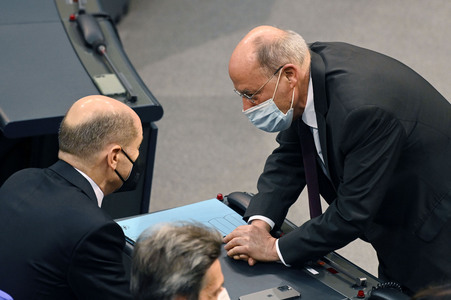 5. Sitzung des Deutschen Bundestages in Berlin