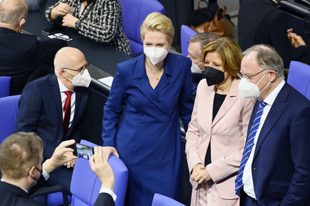 5. Sitzung des Deutschen Bundestages in Berlin