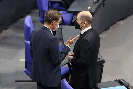 5. Sitzung des Deutschen Bundestages in Berlin