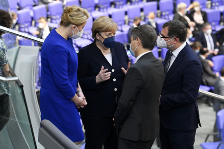 5. Sitzung des Deutschen Bundestages in Berlin