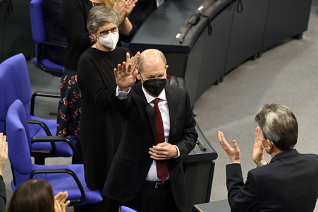 5. Sitzung des Deutschen Bundestages in Berlin