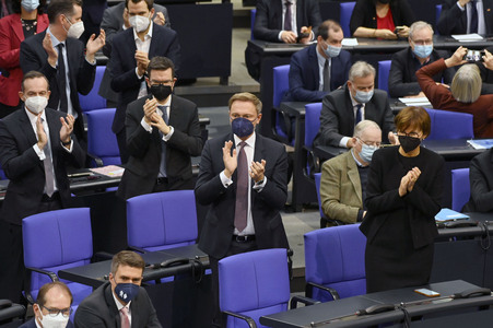 5. Sitzung des Deutschen Bundestages in Berlin