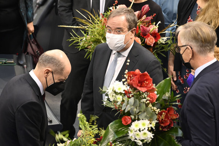 5. Sitzung des Deutschen Bundestages in Berlin