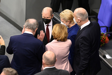 5. Sitzung des Deutschen Bundestages in Berlin