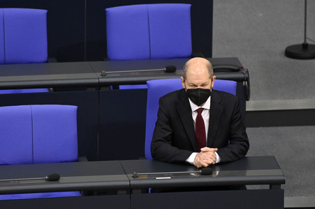 5. Sitzung des Deutschen Bundestages in Berlin